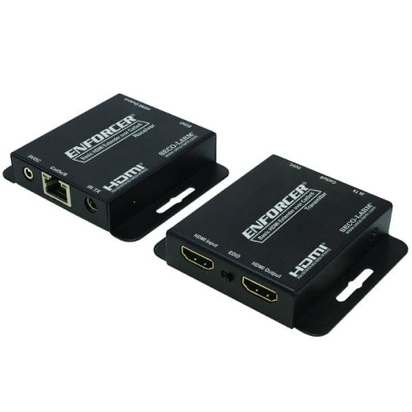 HDMI over single Cat5e/6. Extends range up to 164ft (50m) over Cat6. Connect HDMI equipme